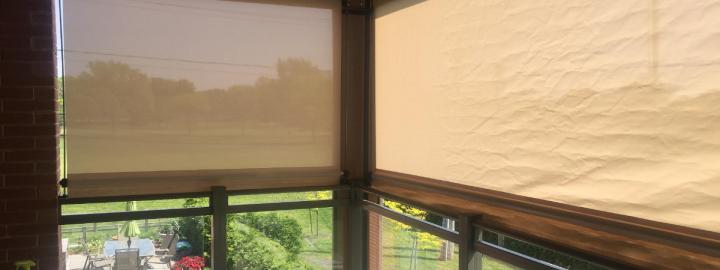 Fabrication d'auvent rétractable, Sainte-Julie