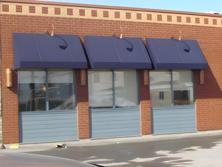 Fabrication d'auvent commercial Longueuil